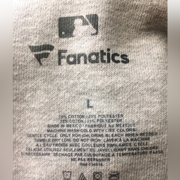 NEW Disney Fanatics Baseball Minnesota Timberwolves Mickey MLB Pullover Hoodie L - Picture 5 of 11